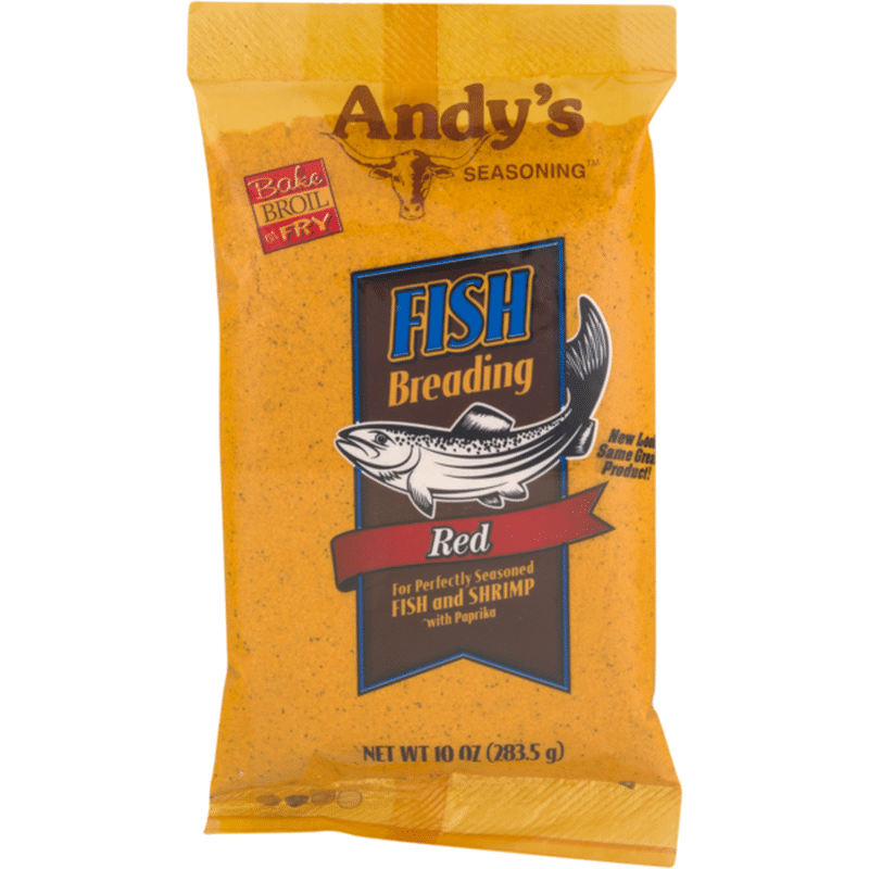 Andy's Seasoning Fish Breading Red (10 oz) Instacart