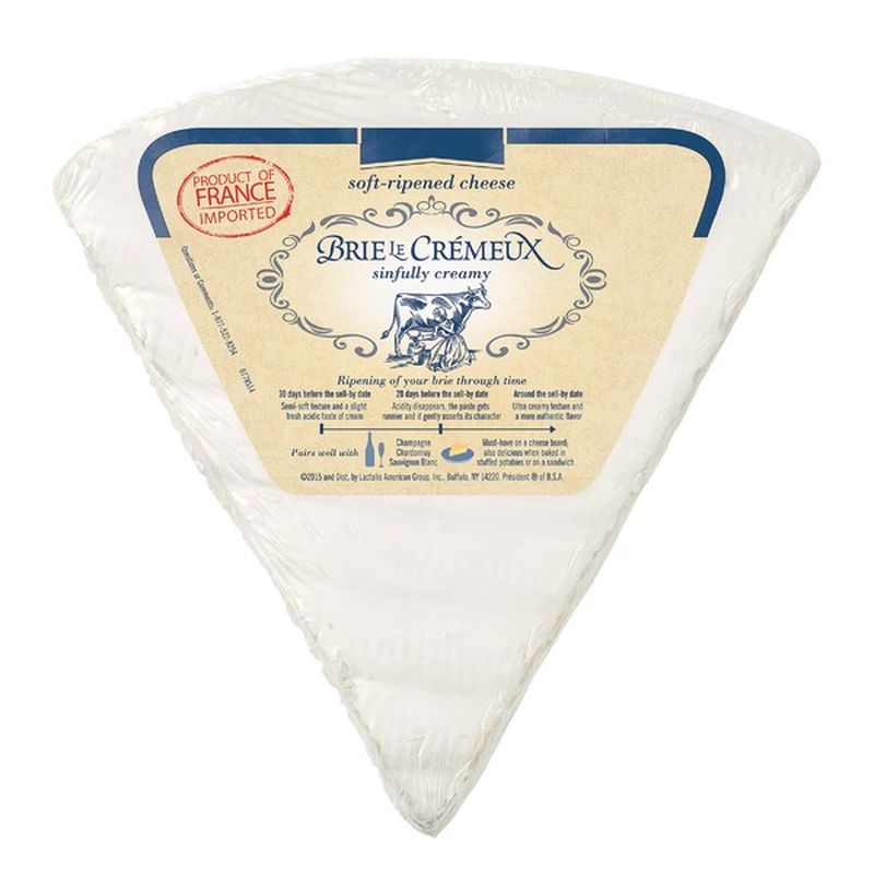 Brie Le Cremeux SoftRipened Cheese (0.985 lb) from Costco Instacart