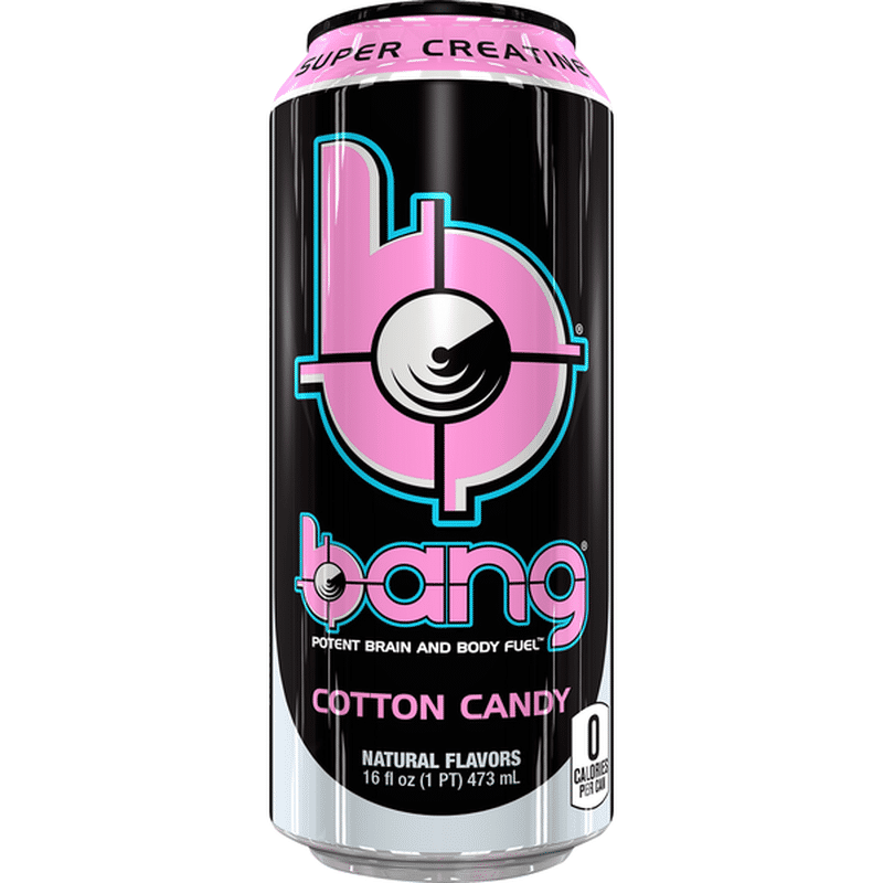 Bang Energy Cotton Candy Energy Drink (16 fl oz) Delivery