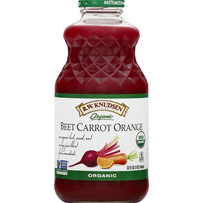 RW Knudsen Juice, Organic, Beet Carrot Orange (32 oz) Instacart