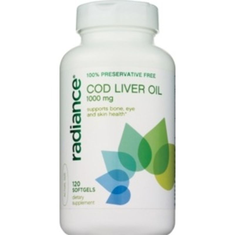 Radiance Cod Liver Oil, 1000 mg, Softgels (120 ct) from CVS Pharmacy