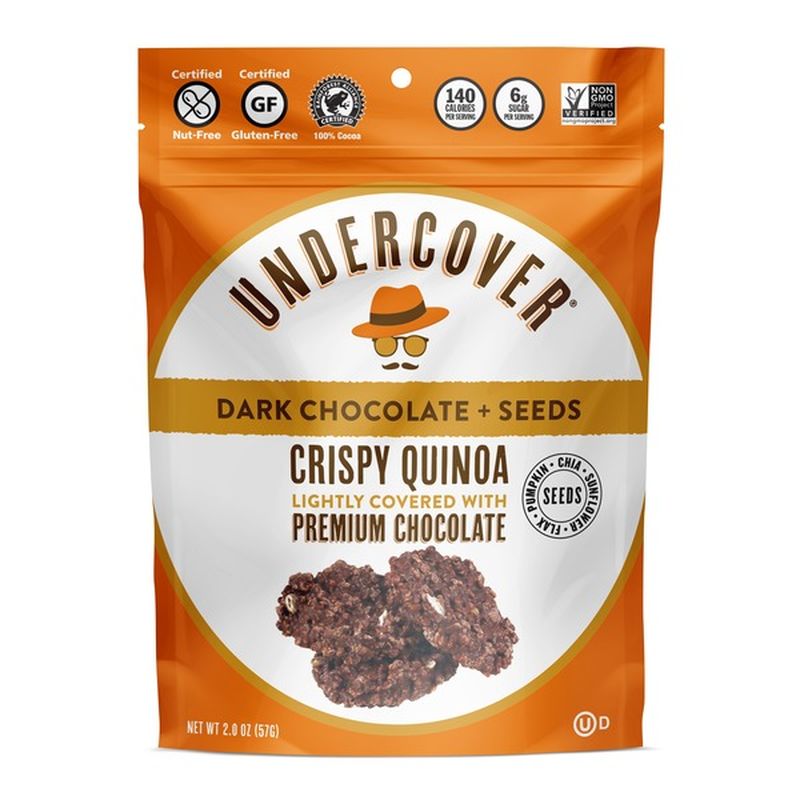 undercover quinoa dark chocolate