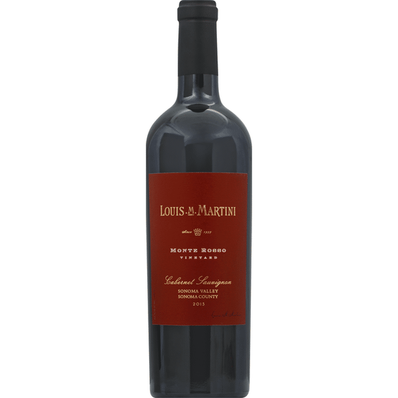 Louis M. Martini Cabernet Sauvignon, Sonoma Valley, Sonoma County, 2013 ...