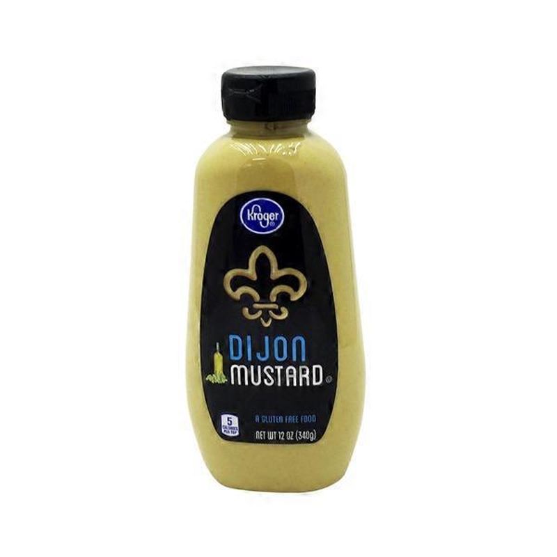 Kroger Mustard, Dijon (12 oz) Instacart