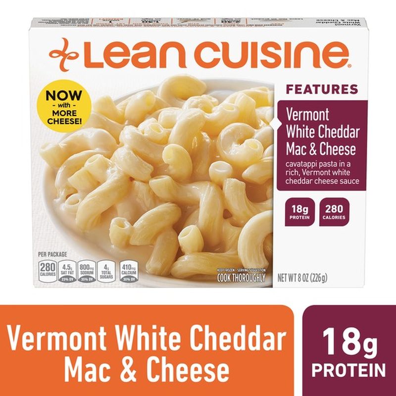 Lean Cuisine Marketplace Features Vermont White Cheddar Mac & Cheese