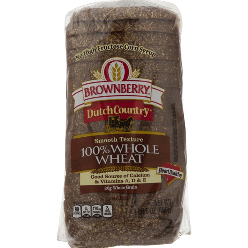 Brownberry/Arnold/Oroweat Dutch Country 100 Whole Wheat Bread (24 oz