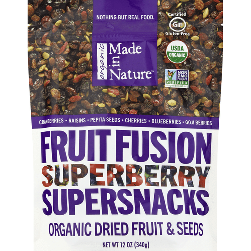 Made in Nature Fruit Fusion, Super Berry (12 oz) Instacart