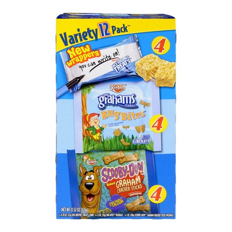 Keebler Bug Bites Grahams Crackers, ScoobyDoo! Cinnamon Graham Sticks