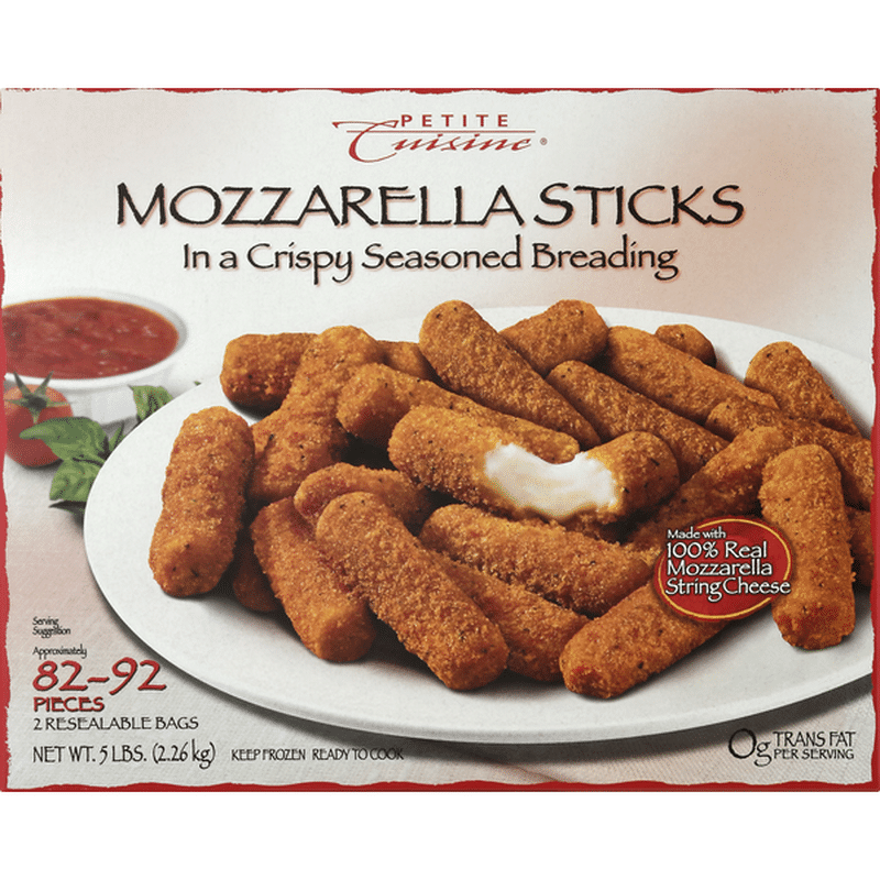 Petite Cuisine Mozzarella Sticks 5 Lb Instacart