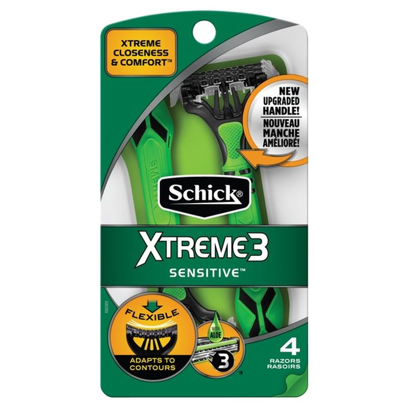 schick xtreme 3 display male model
