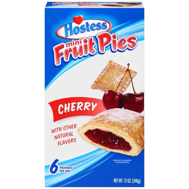 Hostess Snack Size Cherry Fruit Pies (12 Oz) - Instacart