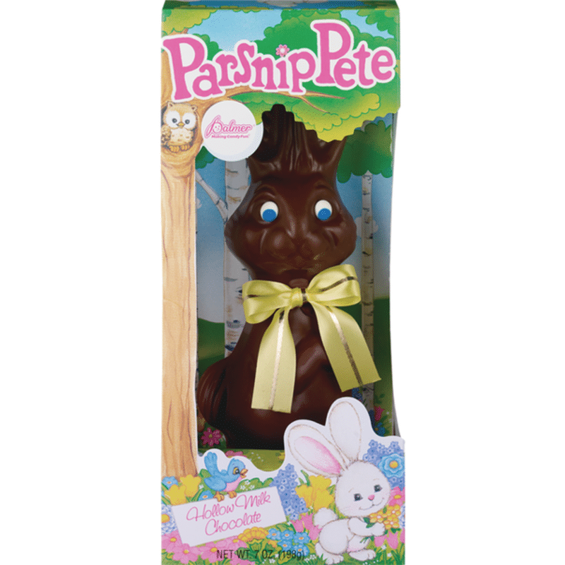 Palmer Parsnip Pete Hollow Milk Chocolate Bunny (7 oz) Instacart