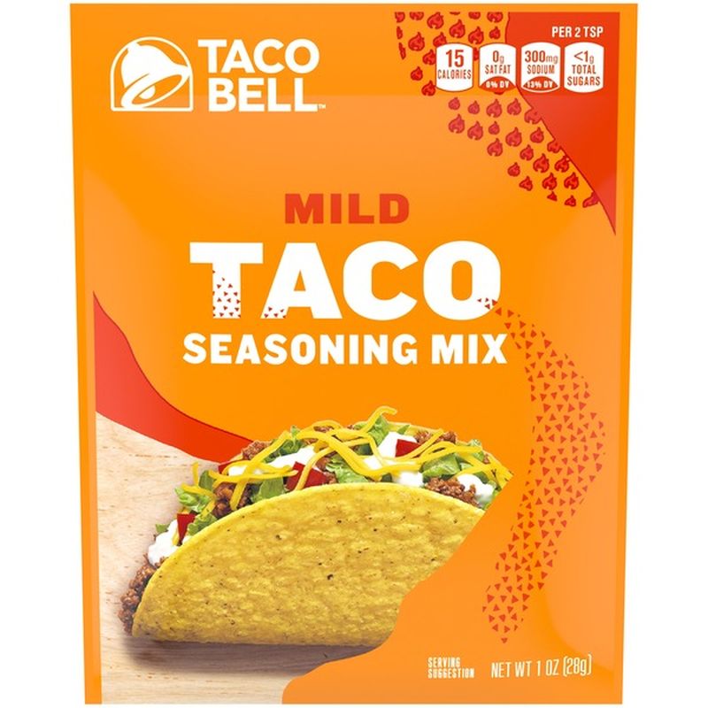 Taco Bell Mild Taco Seasoning Mix (1 oz) from Safeway Instacart