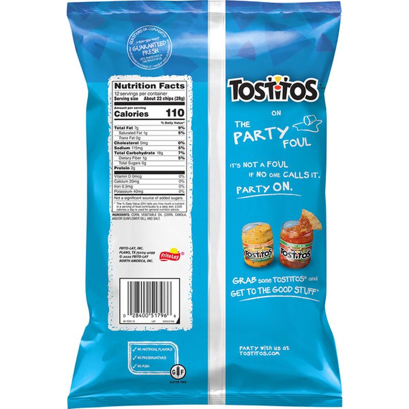 Tostitos Bite Size Rounds Tortilla Chips (12 oz) Instacart