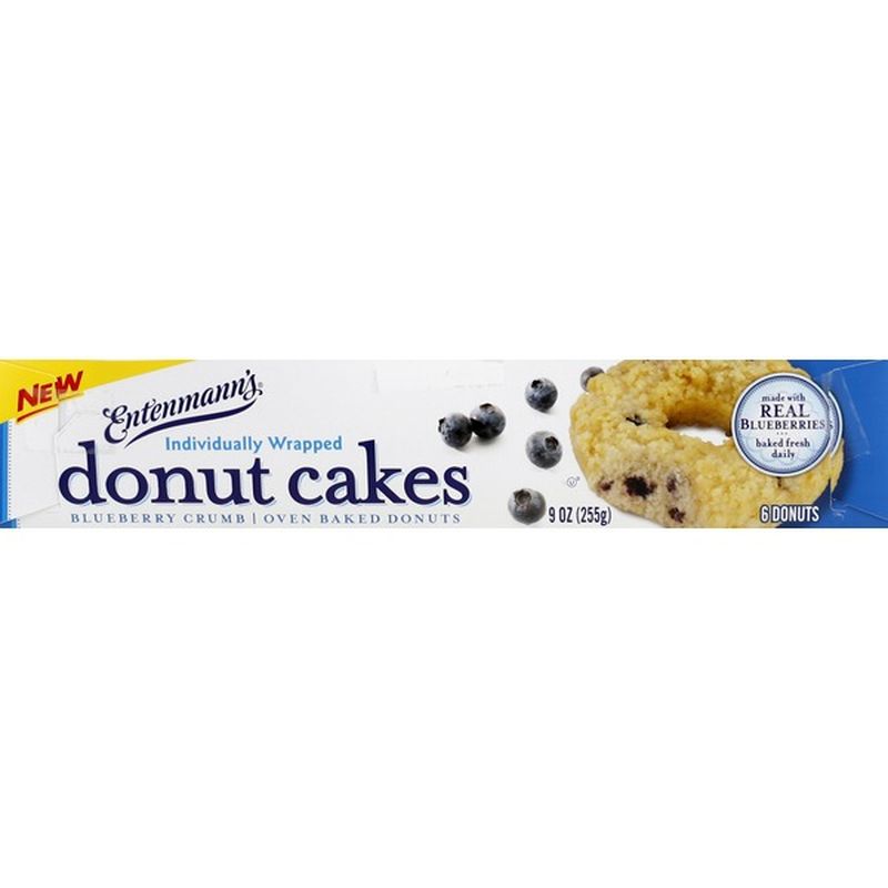 Entenmann's Donut Cakes, Blueberry Crumb (6 each) Instacart