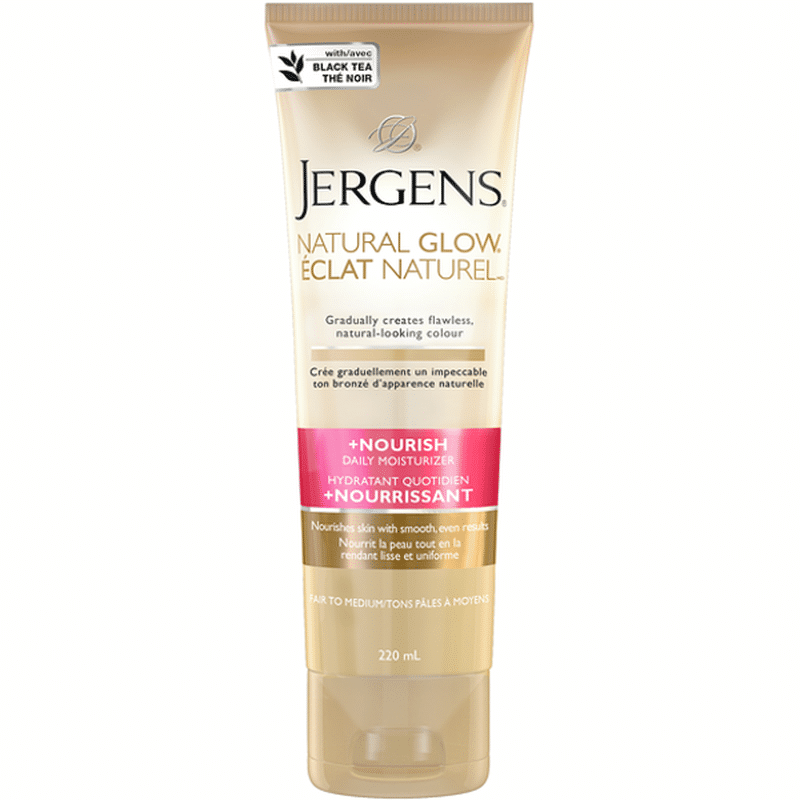 Jergens Fair/Medium Natural Glow Nourish Daily Moisturizer (220 ml