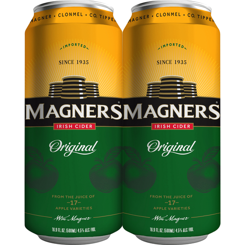 Magners Irish Cider, Original (16.9 fl oz) - Instacart