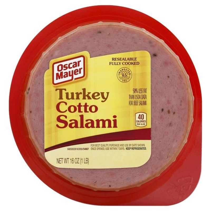 Oscar Mayer Turkey Cotto Salami (1 lb) from Publix Instacart