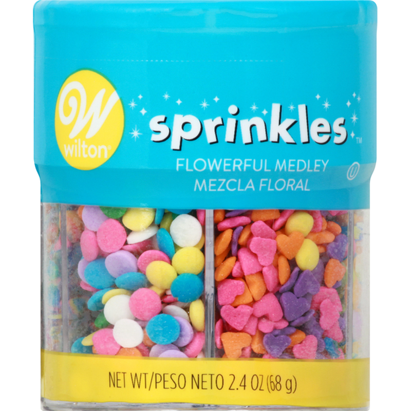 Wilton Sprinkles, Flowerful Medley (2.4 oz) Instacart