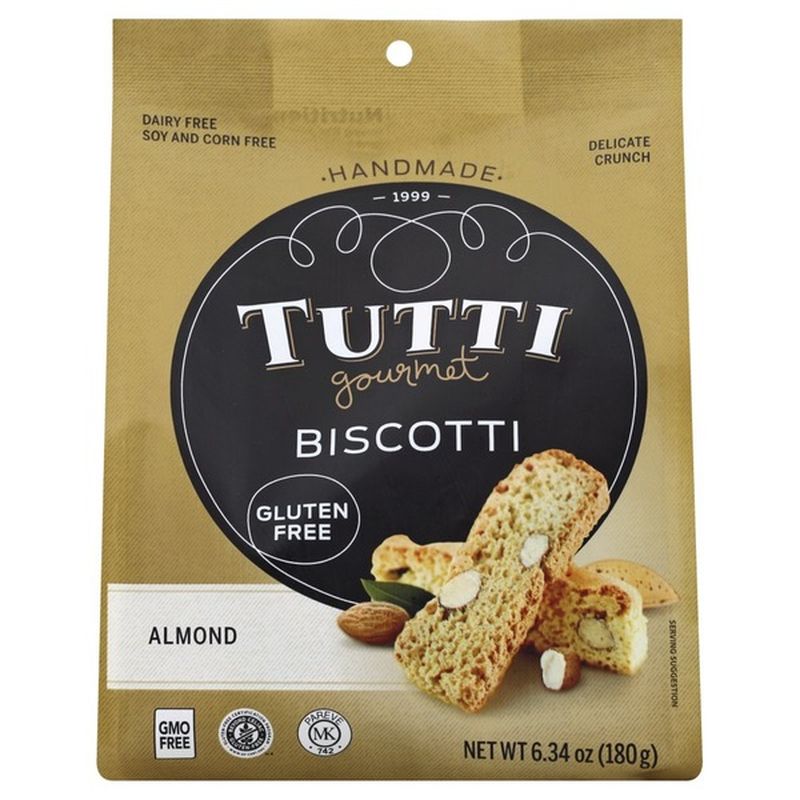 Tutti Gourmet Biscotti, Almond (6.34 oz) Instacart