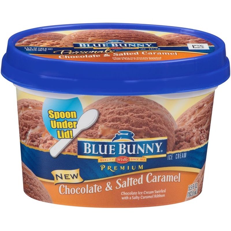 Blue Bunny Premium Chocolate & Salted Caramel Ice Cream (5.5 fl oz