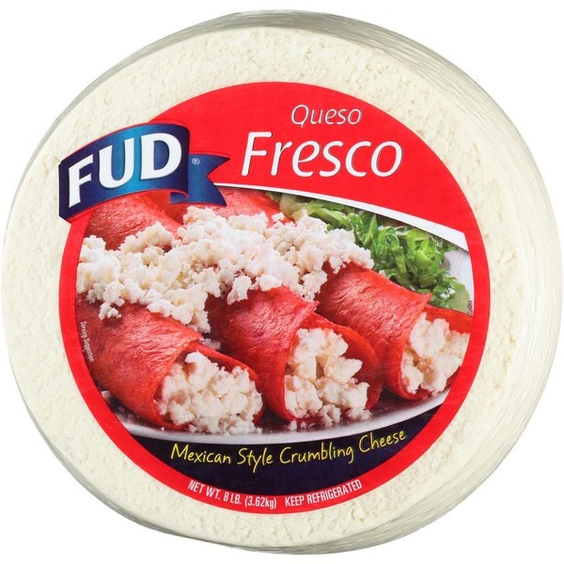 Fud Queso Fresco Mexican Style Crumbling Cheese 8 Lb Instacart 6388