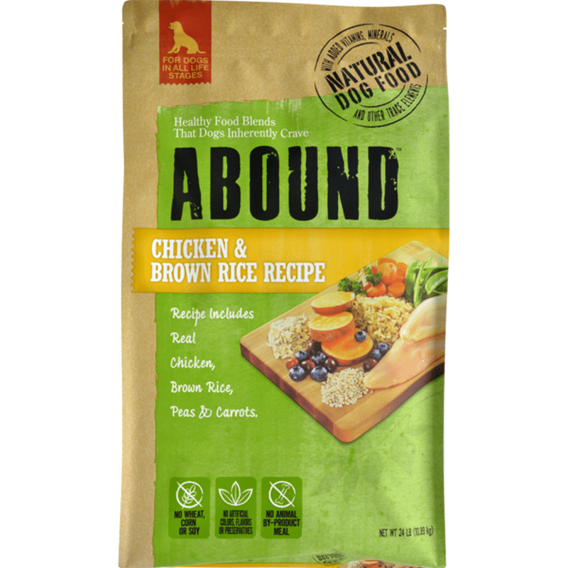 Abound Chicken & Brown Rice Dog Food
