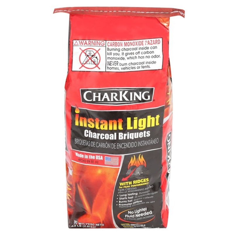 Charking Instant Light Charcoal Briquet (6.2 Lb) - Instacart