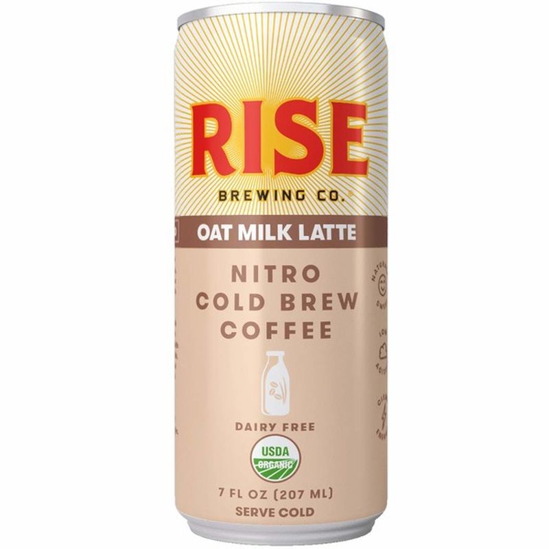 Rise Brewing Co. Vegan & Dairy Free Oat Milk Nitro Cold Brew Latte