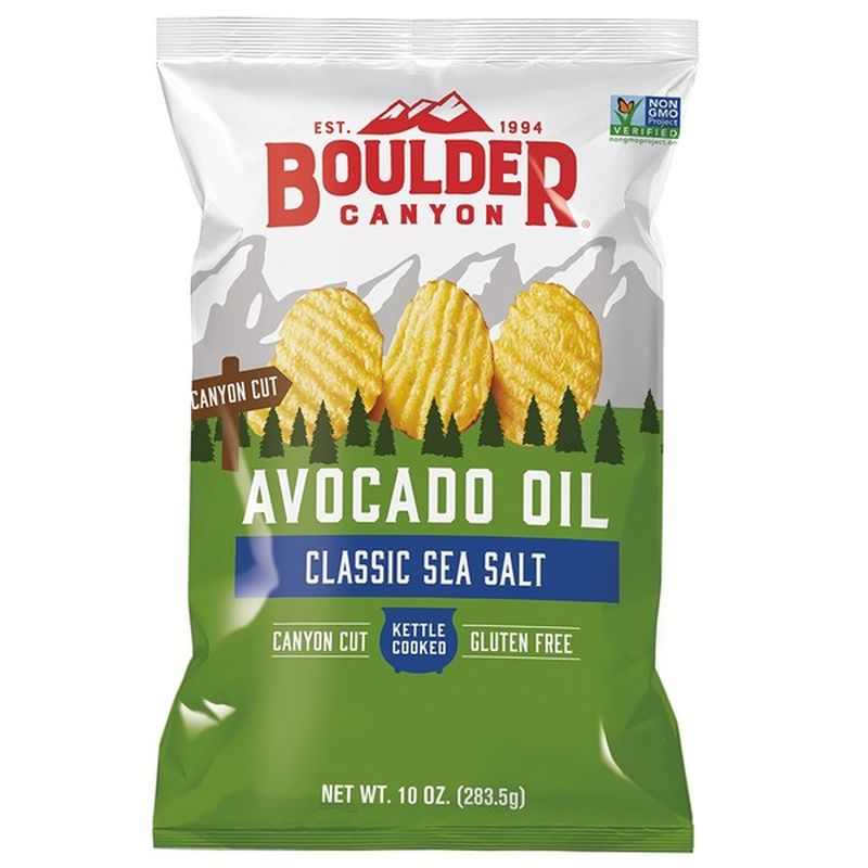 Boulder Canyon Potato Chips Avocado Oil Classic Sea Salt 10 Oz   Large 3b6508f1 3a9a 423a A524 3ff7422b6d4b 