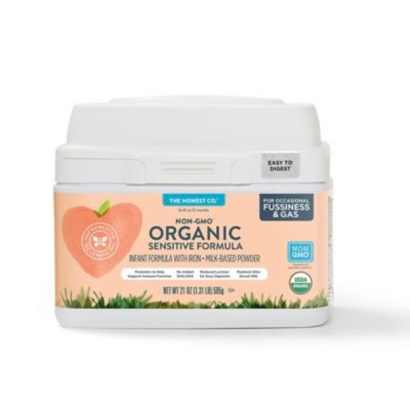 honest organic sensitive formula