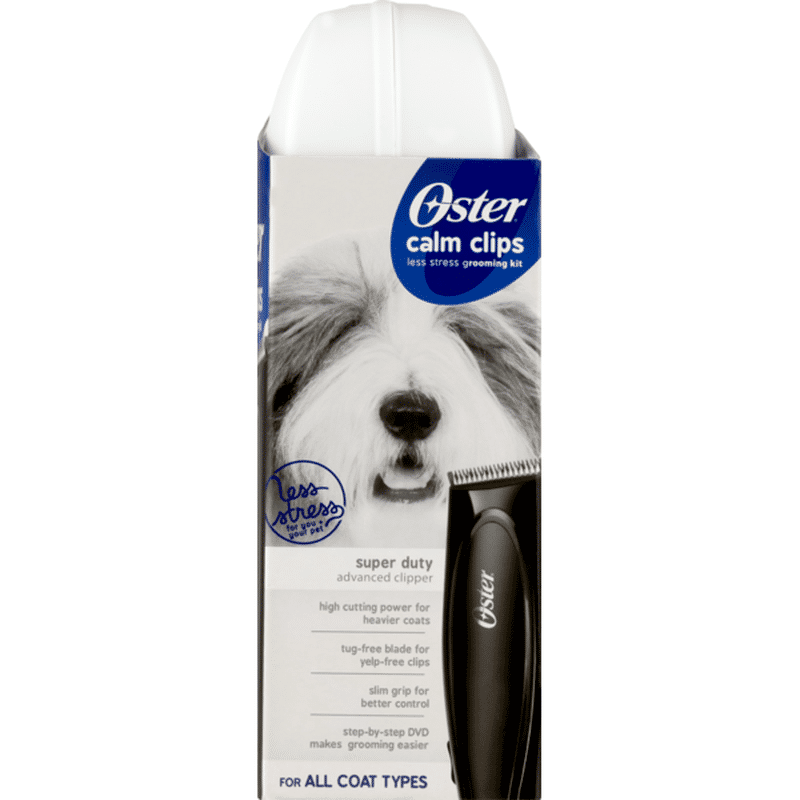 oster calm clips grooming kit