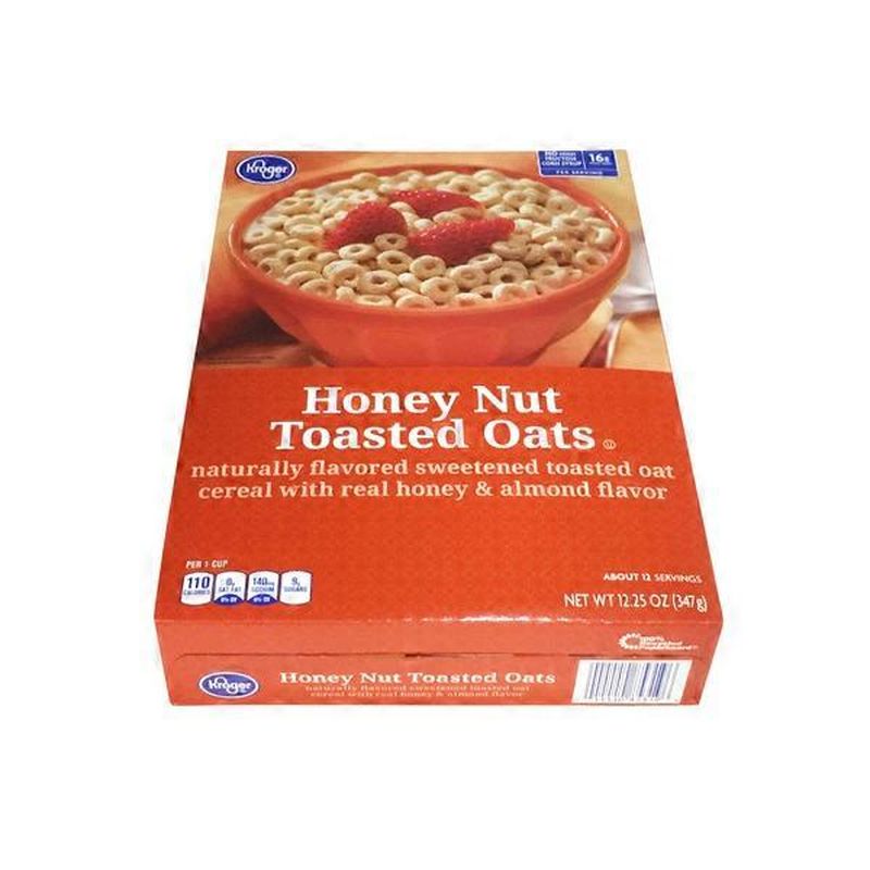 Kroger Cereal, Honey Nut Toasted Oats (12.25 oz) Instacart