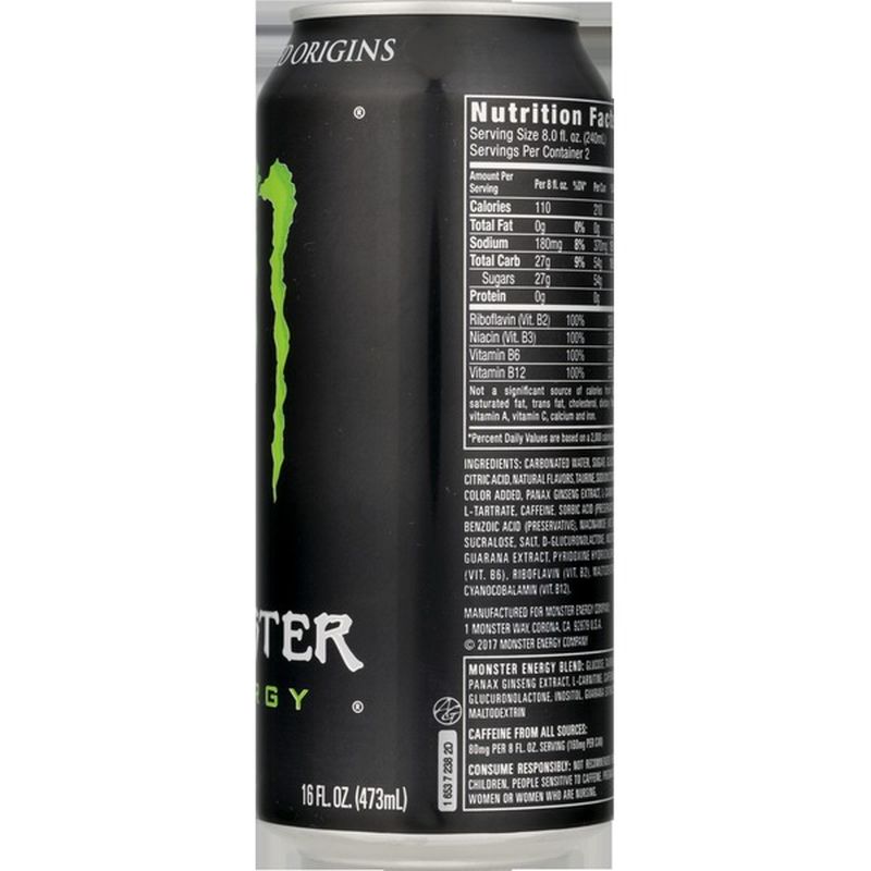 Monster Ultra Energy Drinks (16 fl oz) from Costco Instacart