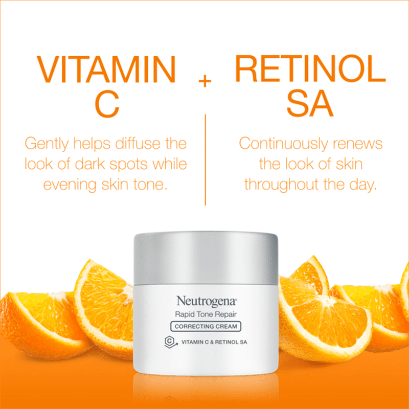 Neutrogena® Rapid Tone Repair Retinol Vitamin C Correcting Cream 17 Oz Instacart 5536