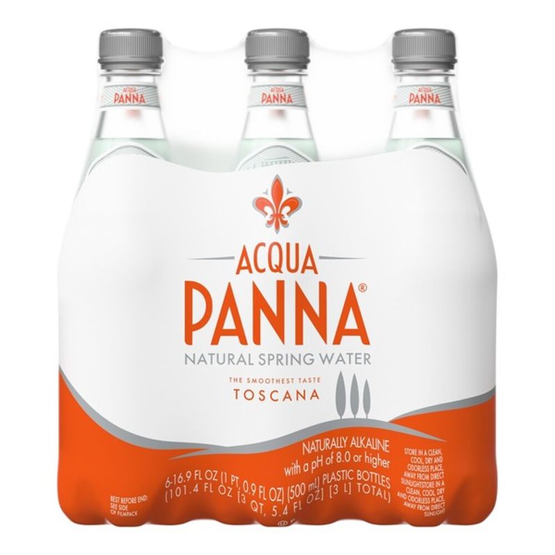 Acqua Panna 100 Natural Spring Water 16 9 Fl Oz Instacart