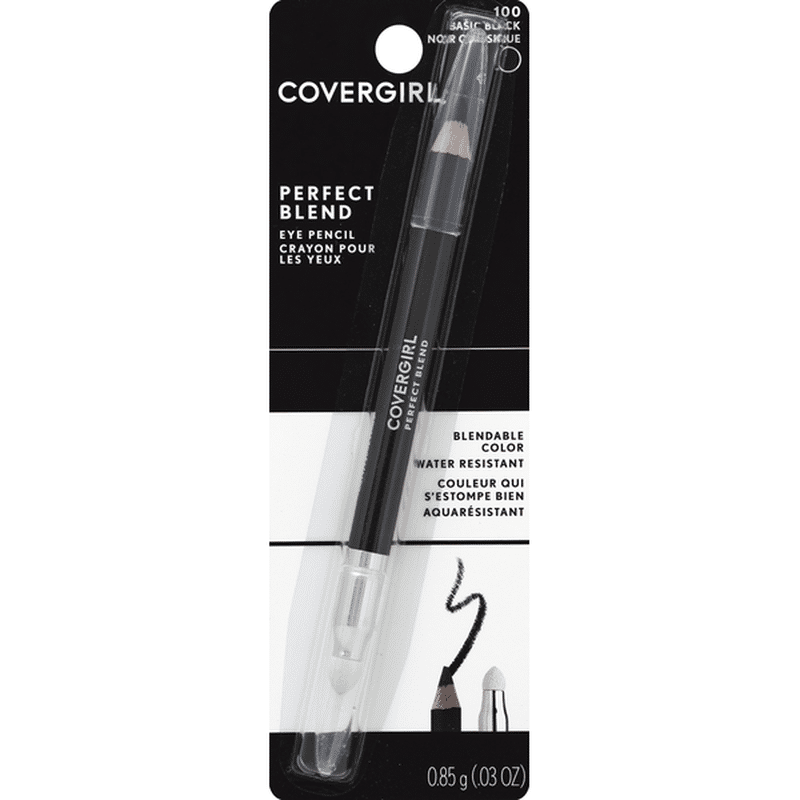 CoverGirl Perfect Blend Eyeliner Pencil, Basic Black (0.85 g) Instacart