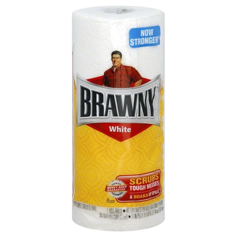 Brawny Paper Towels, White, 2Ply (each) Instacart