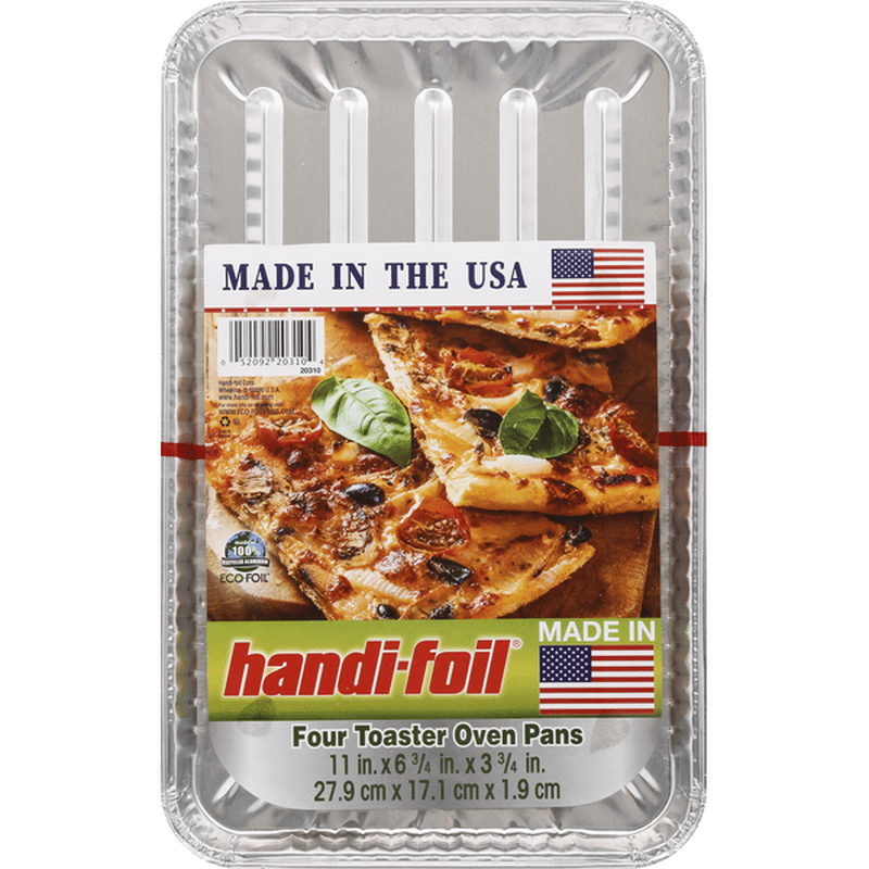 HandiFoil Toaster Oven Pans (4 each) Instacart