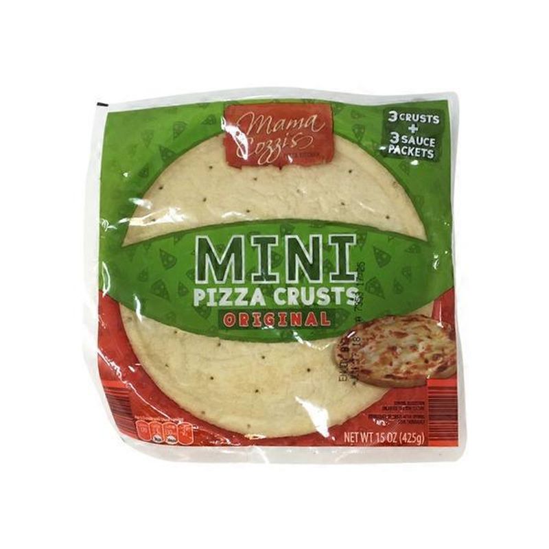 Mama Cozzi's Pizza Kitchen Mini Pizza Crusts With Sauce (15 oz) Instacart