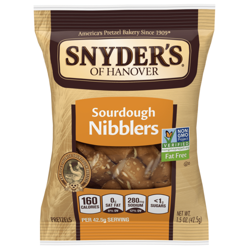 Snyder's of Hanover Sourdough Nibblers (1.5 oz) Instacart