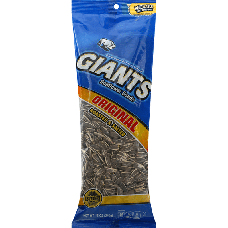 Giants Snacks Original Sunflower Seeds (12 oz) Delivery or Pickup Near Me Instacart