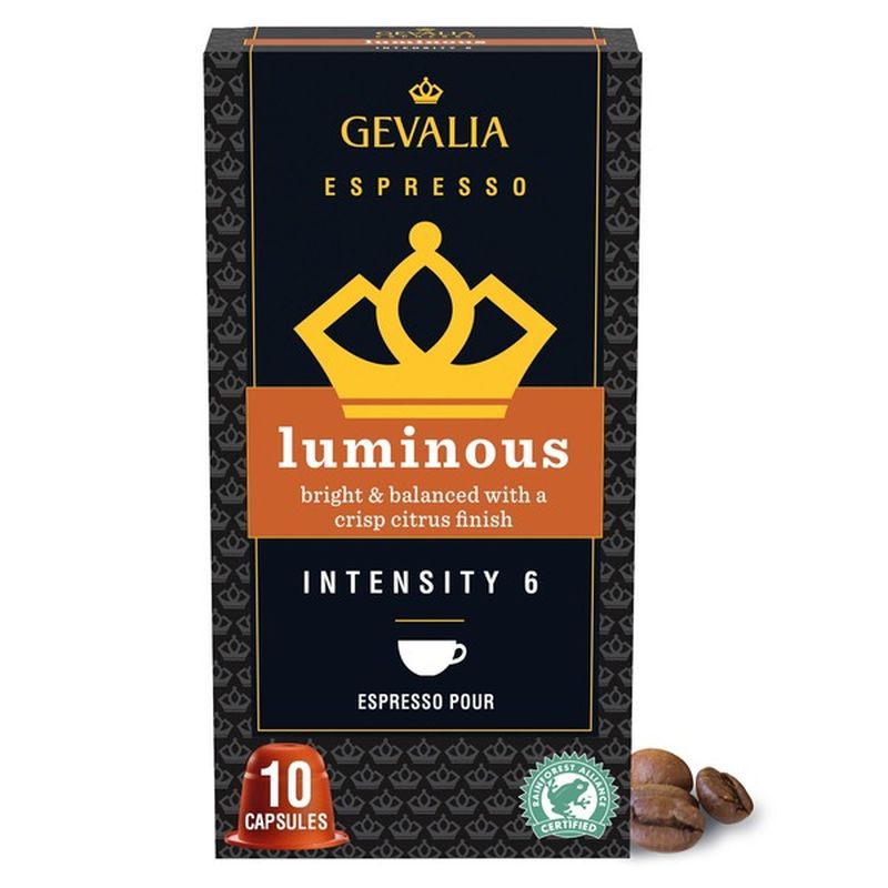 Gevalia Luminous Premium Coffee Pods for Nespresso® OriginalLine