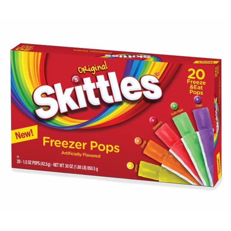 Skittles Freezer Pops, Original, 20 Pack (20 each) Instacart