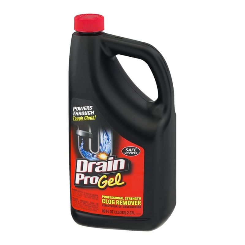 Drain Pro Gel Professional Strength Clog Remover (80 fl oz) Instacart