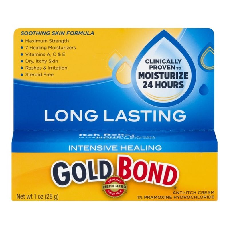 Gold Bond AntiItch Cream Intensive Healing (1 oz) Instacart