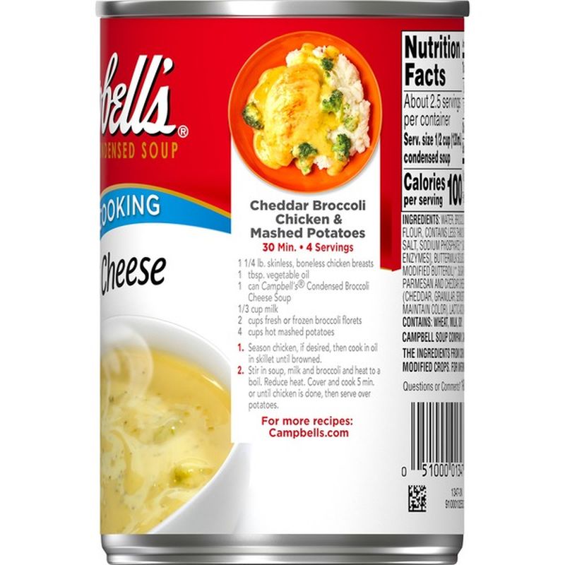 Campbell's® Broccoli Cheese Soup (10.5 oz) - Instacart