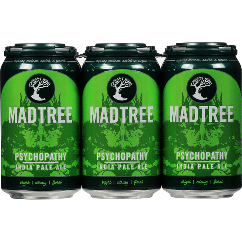 MadTree Brewing Beer, IPA, Psychopathy (12 fl oz) Instacart