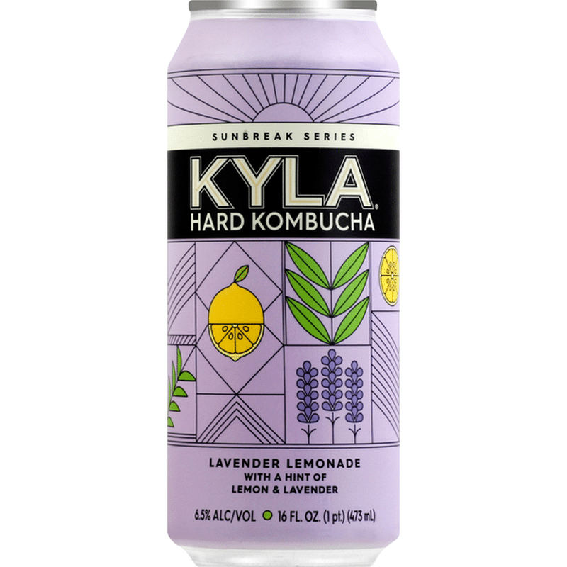Kyla Hard Kombucha, Lavender Lemonade (16 fl oz) Instacart