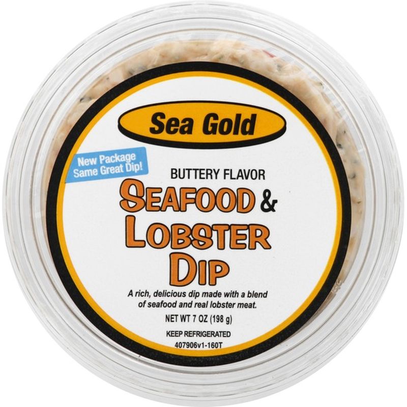 Sea Gold Seafood & Lobster Dip, Buttery Flavor (7 oz) Instacart
